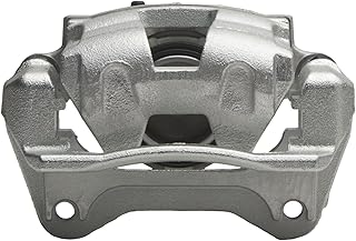 R1 Concepts Front Left Brake Caliper Silver Zinc Coated CAL-03097| Fits 2010-2014 Hyundai Sonata; 2011-2016 Kia Optima