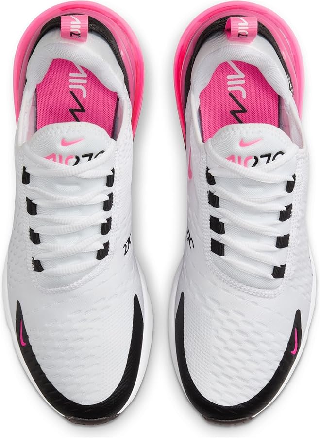 black white and pink nike air max 270