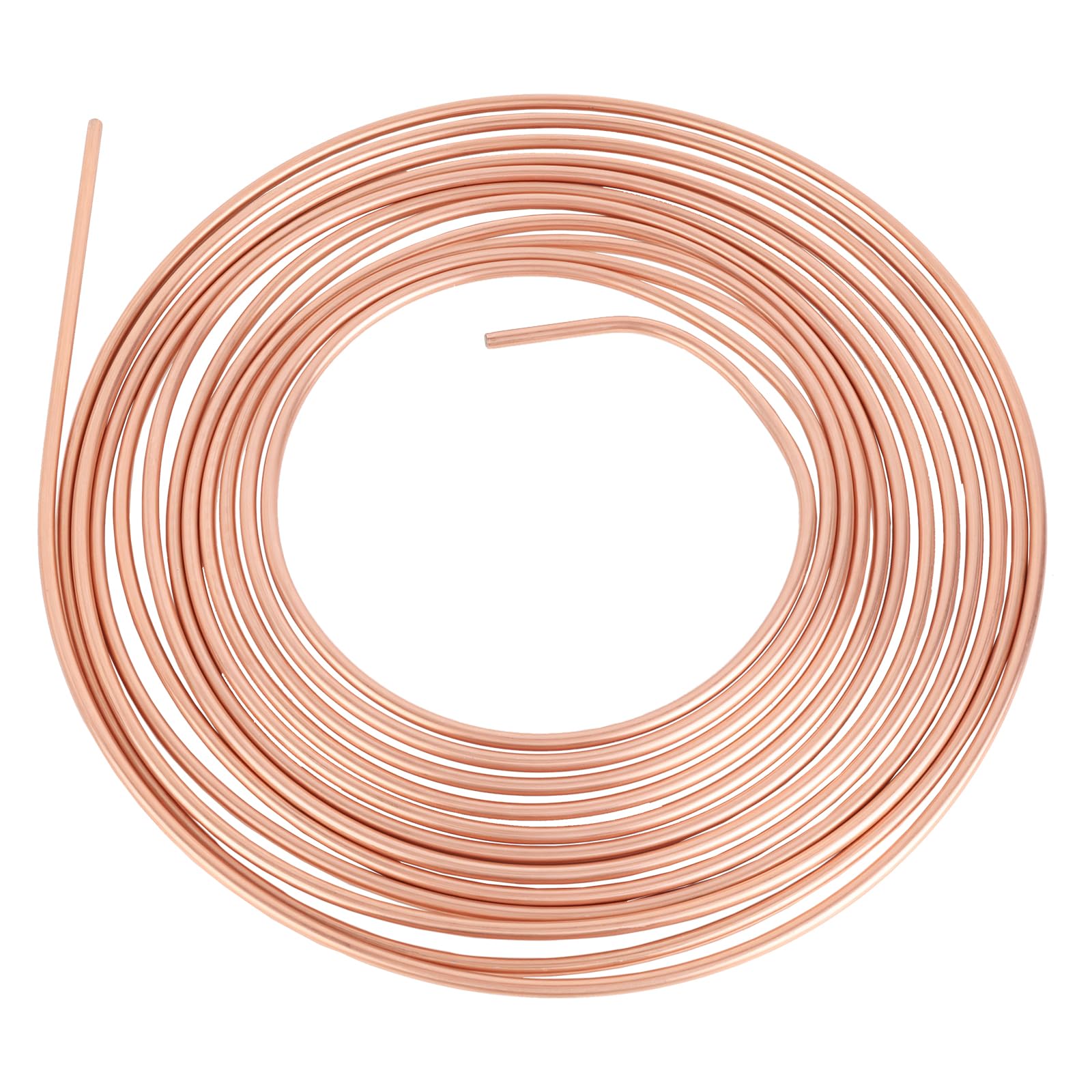 10 m Tubo del freno rivestito in rame per auto 3/16" 4,75 mm Kit di ricambio per auto Tubi flessibili Tubo in rame pronto per l'installazione Set freni completo con 20 dadi
