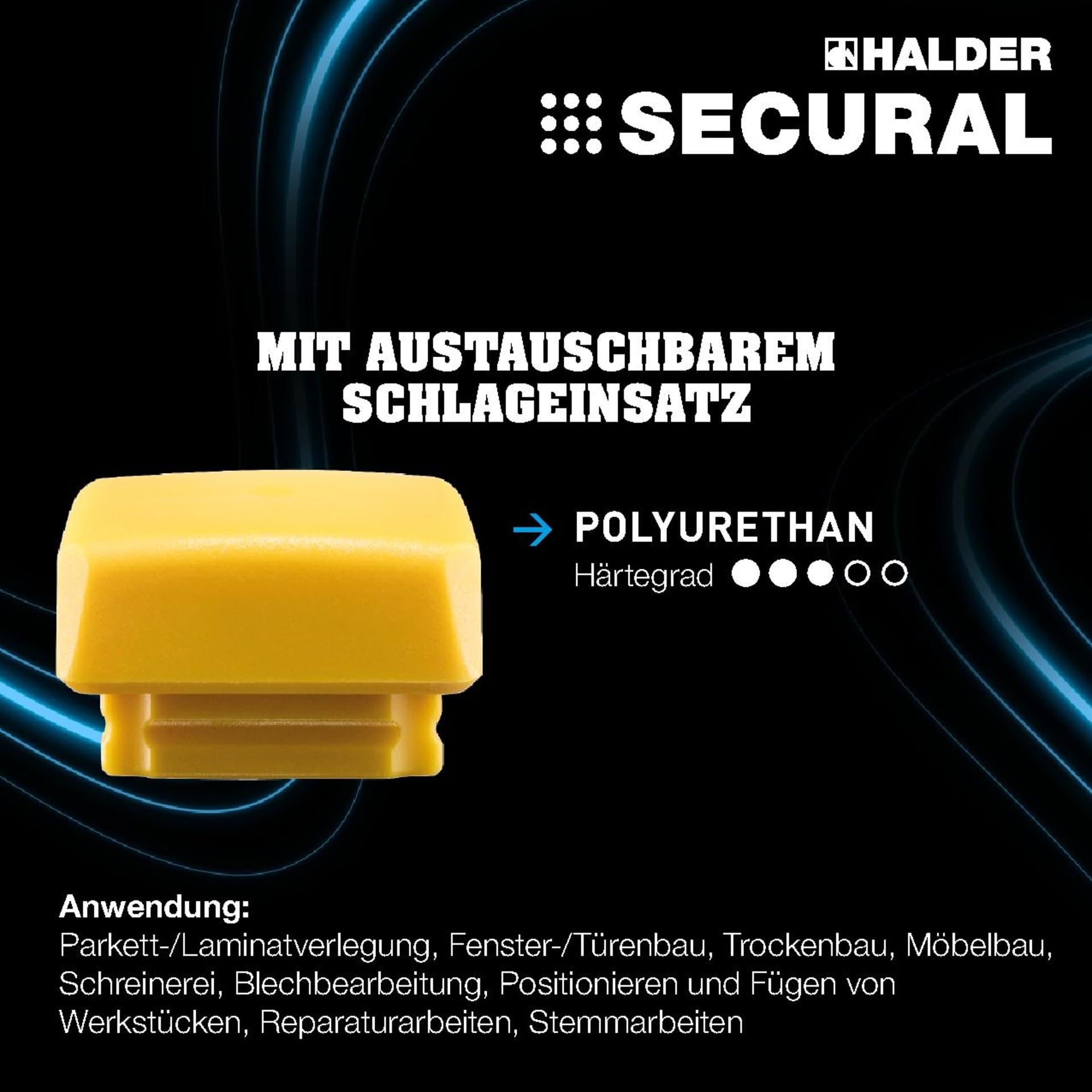 HALDER Aktionsbox Dreamteam Innenausbau SIMPLEX-Schonhammer TPE-soft Superplastik SECURAL-Schonhammer 3117s003