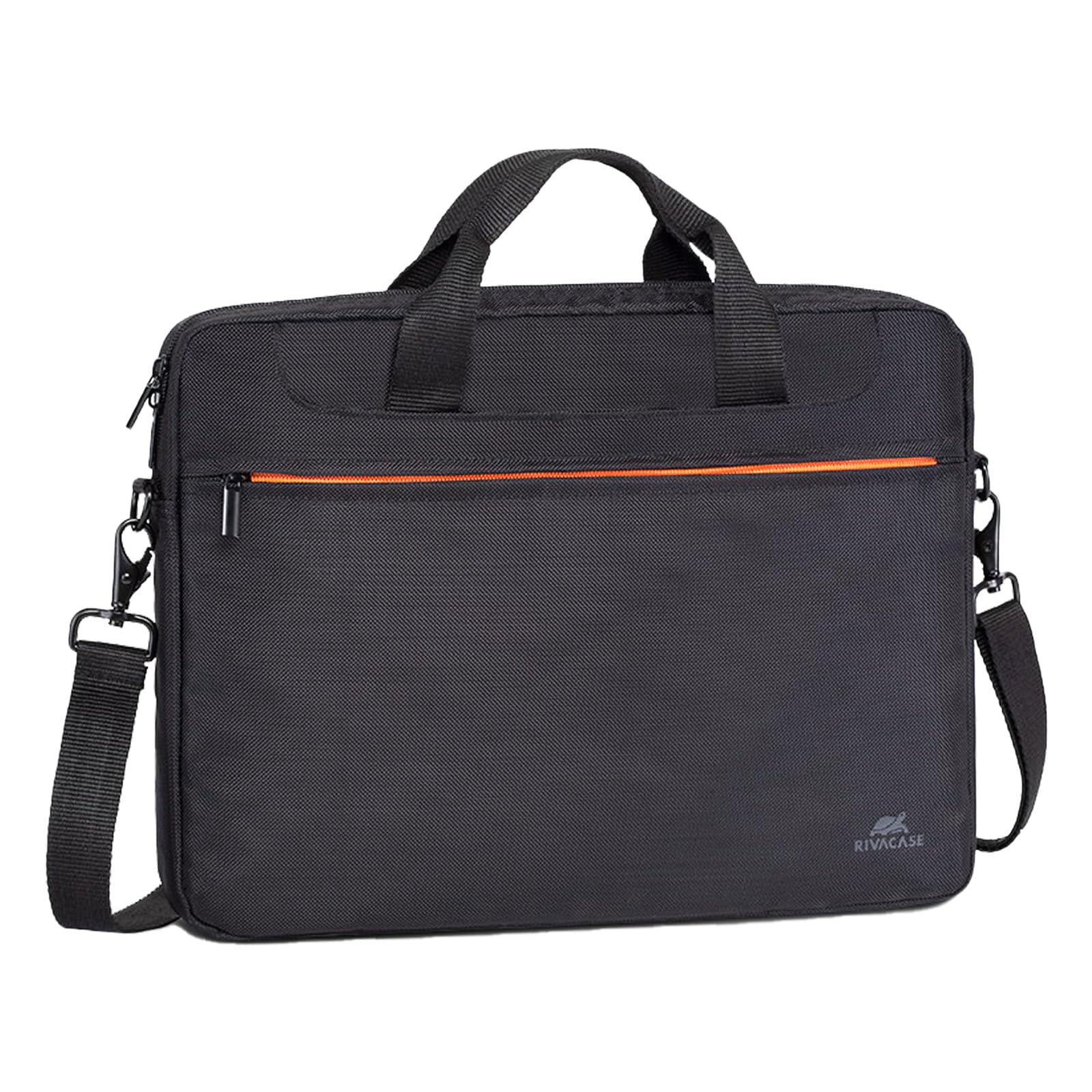 RivaCase Regent 8033 Black Laptop Bag 15.6" Inches Smart Design Durability for both Versatility and Style Briefcase for Macbook Laptop with Smart Organizer, Professional Bag for Business, Work, Travel-picture-25