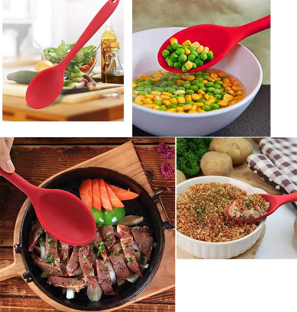 Lot De 2 Cuillères De Cuisine Multifonctionnelles, écumoire