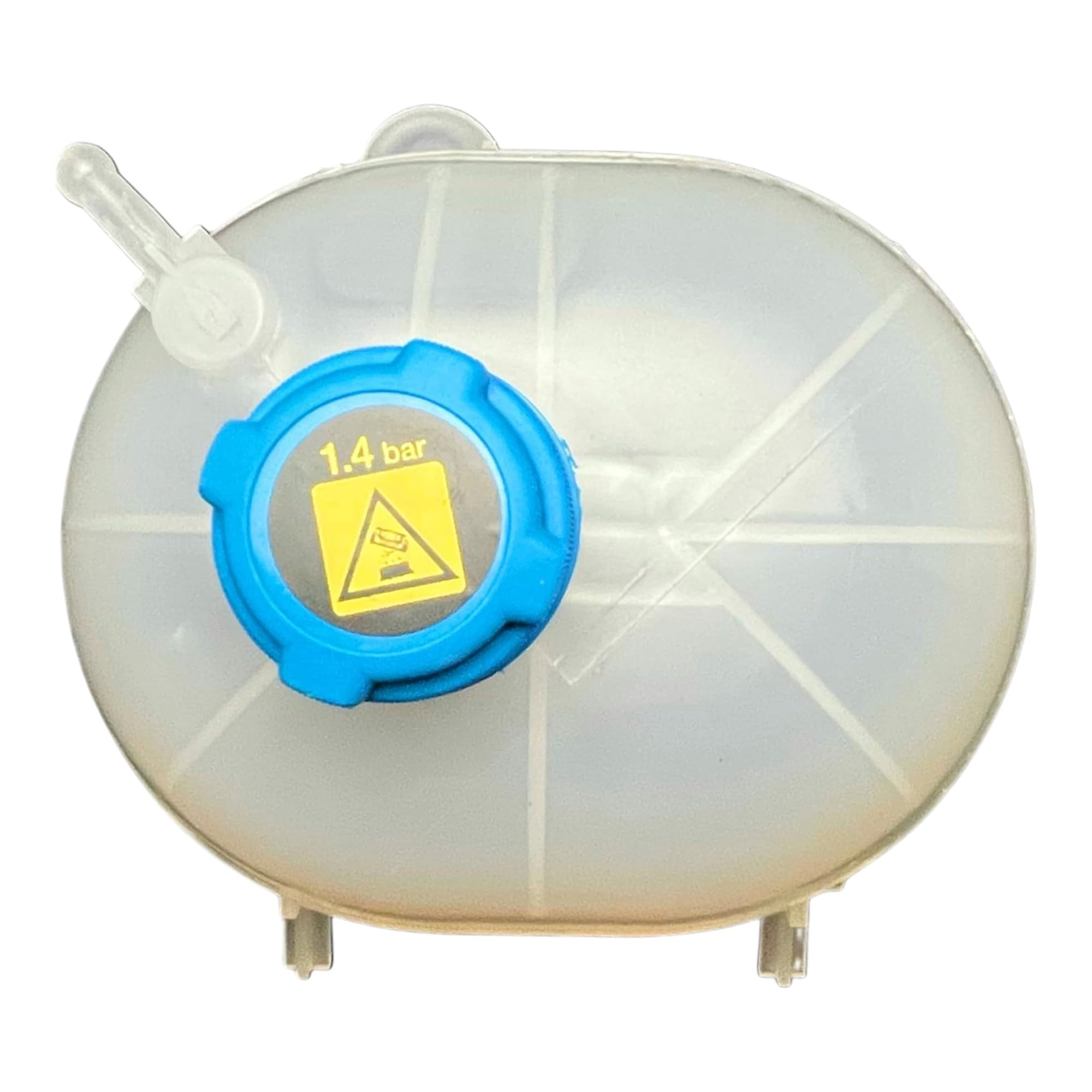 Vaschetta Acqua Serbatoio Radiatore completa di TAPPO compatibile con 500 500c Panda e Ypsilon/Rif. Originale: 46836856 51956876 - Compatibile, Non originale