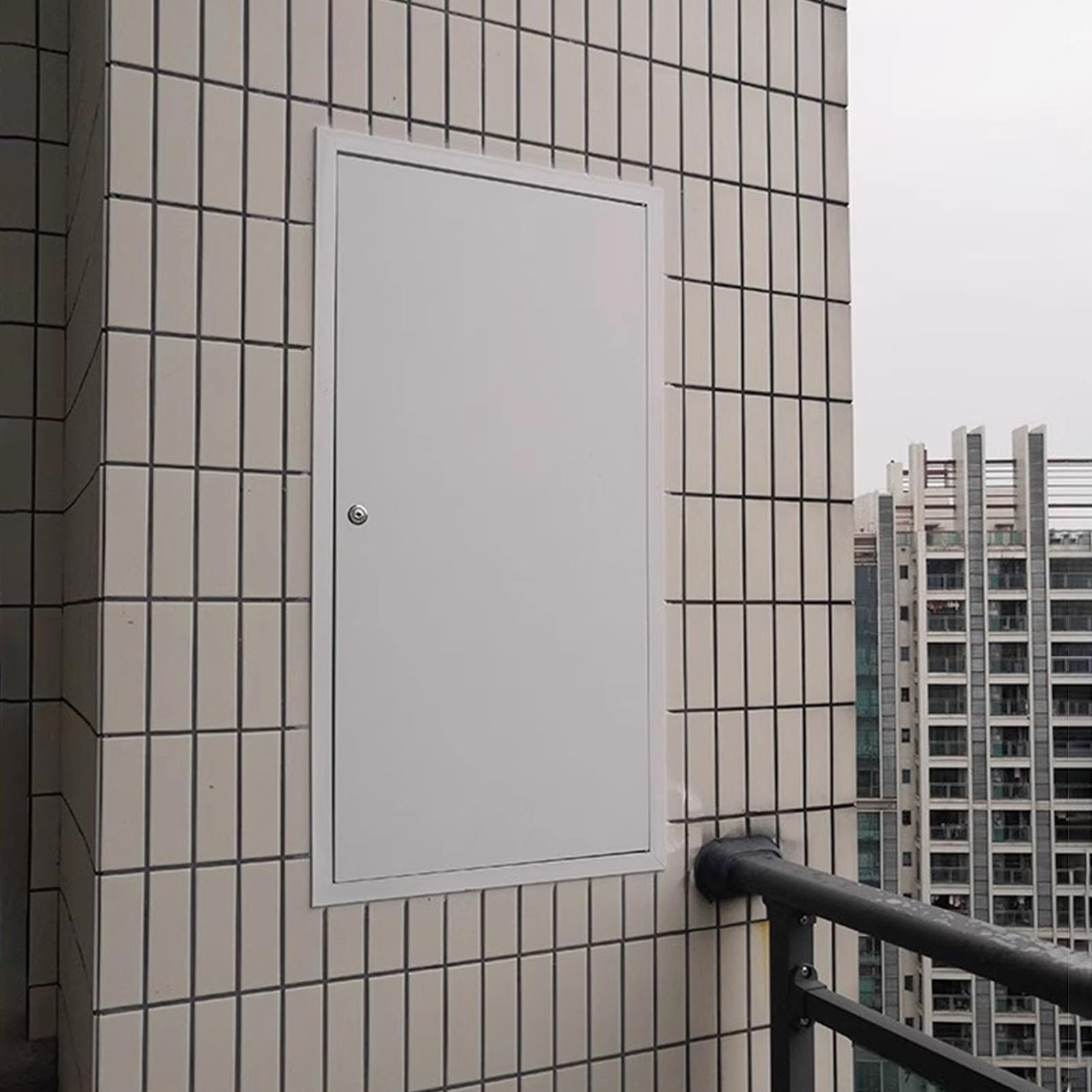 VUIKLCty Plasterboard Ceiling Access Panel Aluminium External Wall Cover(20x20in (50x50cm))