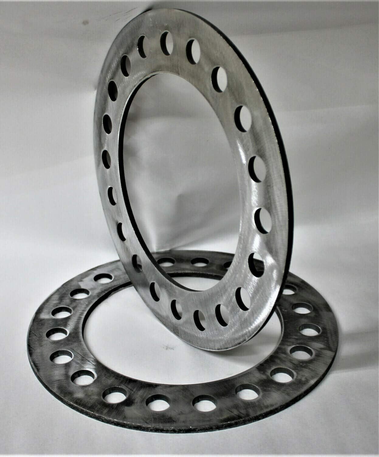 (2) 1/4" Steel Wheel Spacers for Chevy GMC Dodge Ford 10x225mm Metric or 10x8.75