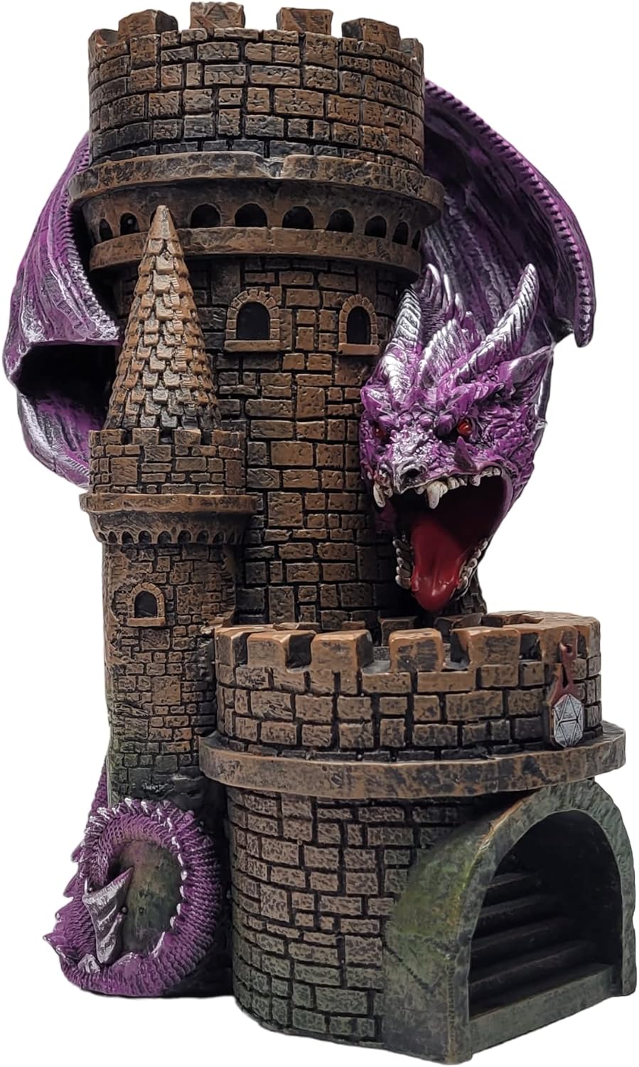 Dice Co. Dragons Keep Castle Dice Tower Heavy Duty