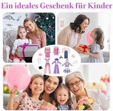 Pack of 12 Accessories Clothing for 11.5 Inch Dolls