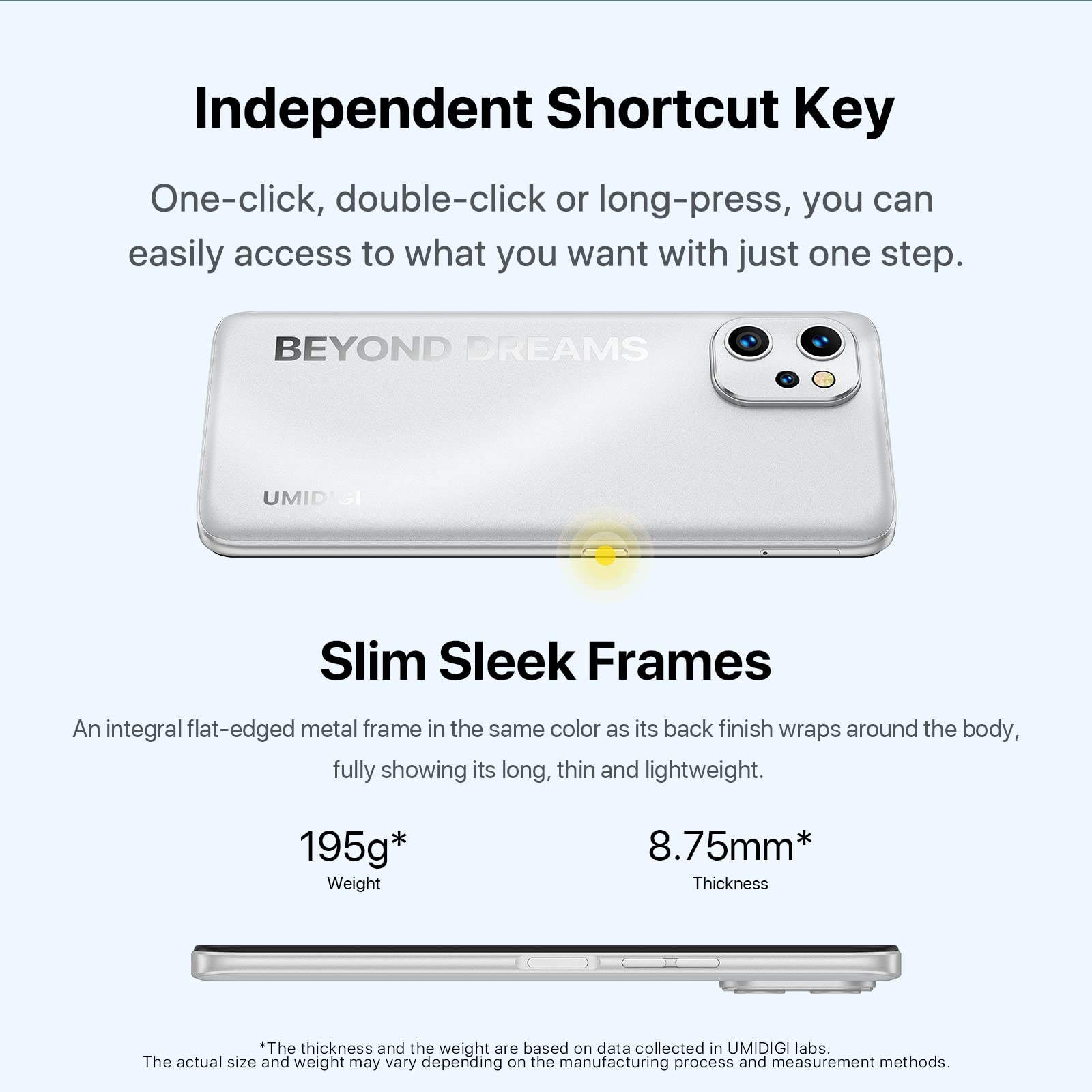 UMIDIGI F3 Akıllı Telefon Sözleşmesiz Ucuz, Sözleşmesiz 8GB+128GB