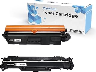 1+1 Ultra Toner® Compatible Replacement for Canon 051 Black Toner Cartridge (2168C001) CRG-051 crg-051 CRG051 canon051 With New Chip - ImageClass LBP162dw ImageClass MF264dw ImageClass MF267dw ImageClass MF269dw (1 Toner & 1 Drum)