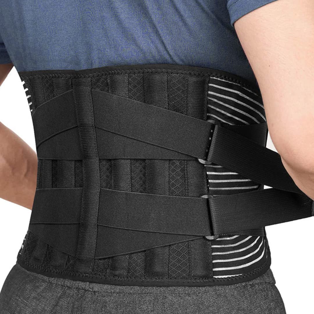 Faja Lumbar Ajustable de Alta Resistencia y Tejido Transpirable M 8
