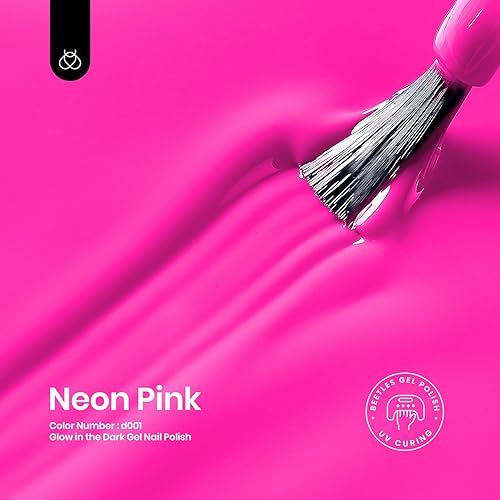 Miniatura 605 de Beetles - Esmalte de uñas en gel de 0.5 onzas fluidas (15ml), curado con lámpara LED, extracción por remojo, para arte de uñas, estética