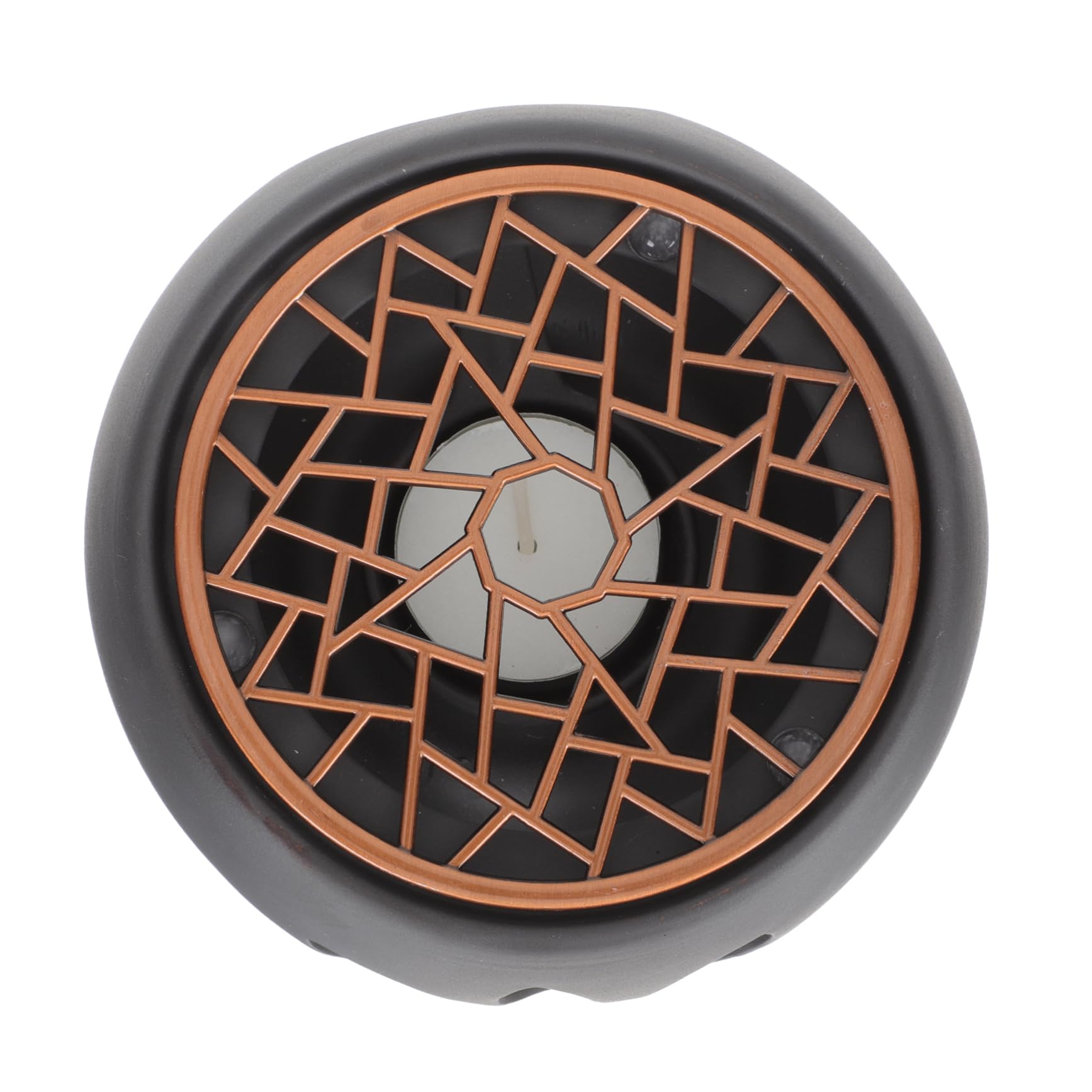 GRIRIW Ceramic Teapot Warmer Tea Warmer Candle Holder Teapot Candle Stand Heat-Resistant Easy-Clean