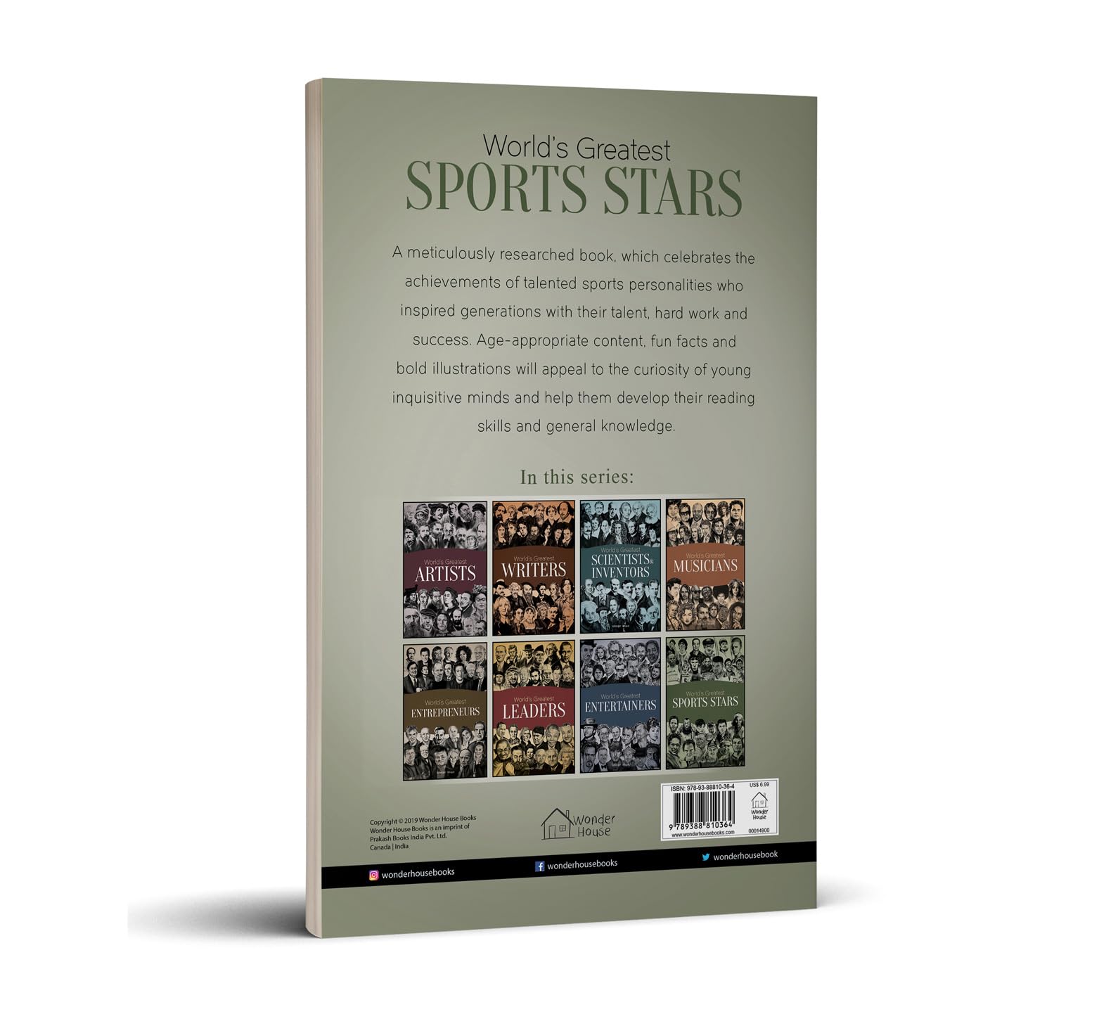 World's Greatest Sports Stars: Biographies of Inspirational Personalities For Kids