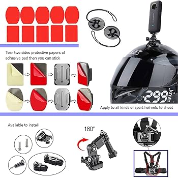 Amazon.com : 44 in 1 Action Camera Accessory Combo Kit