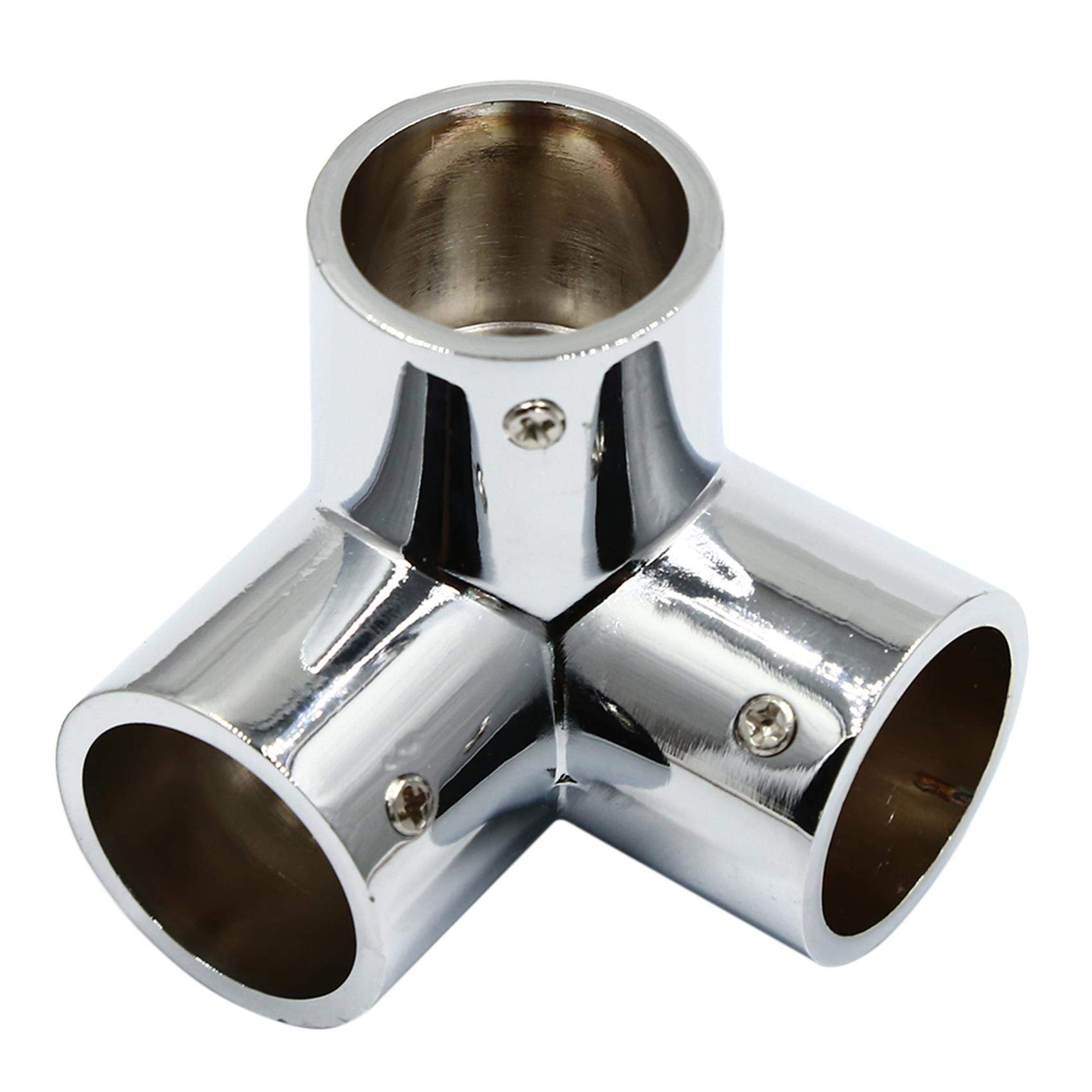 Atmneris Round Ducting Joint Tube Bend Ventilation Hose Connector Adapter Coupler,F Code