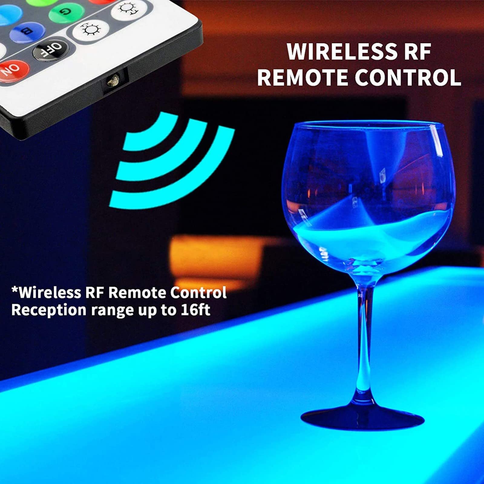 Amazon.co.jp: LED照明酒瓶ディスプレイ棚，導いた酒棚とボトル