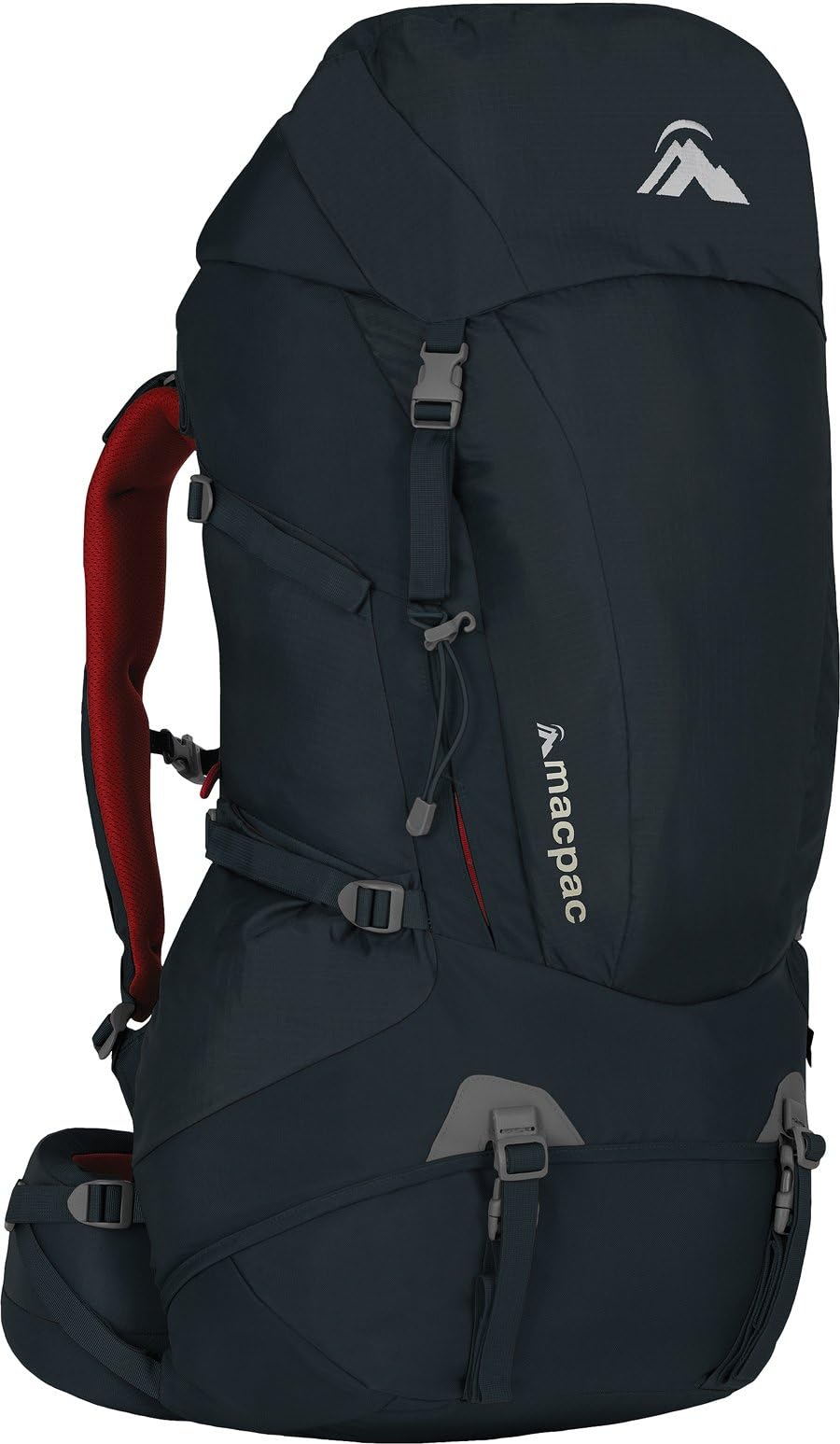 Macpac Torlesse 65 Backpack, Carbon, Size 2