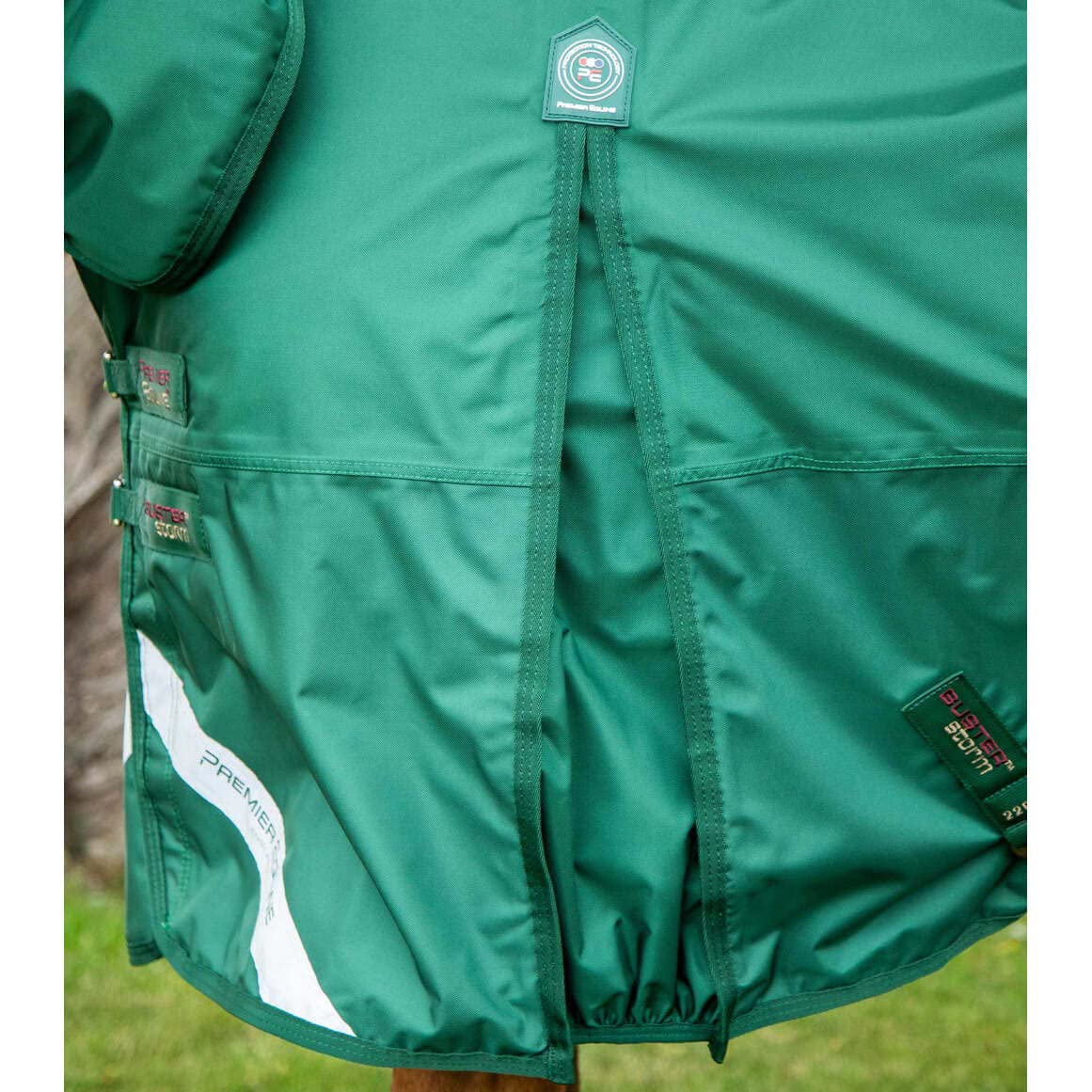 Premier Equine Coperta Impermeabile per Cavalli con copricollo Buster Storm Classic 220 g