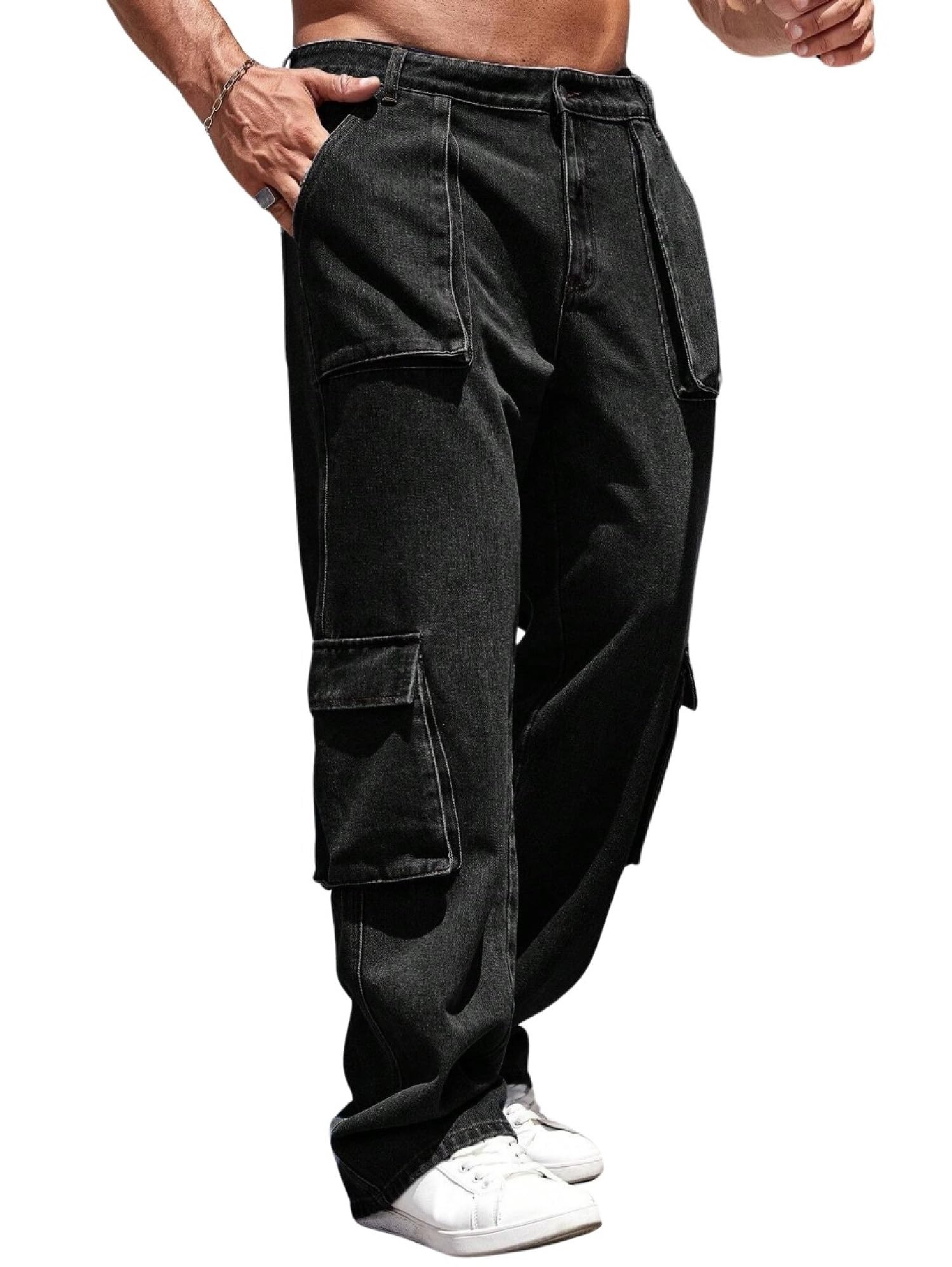 Men Jeans || Jeans for Men || Cargo Jeans (Q-10-11)-image-10