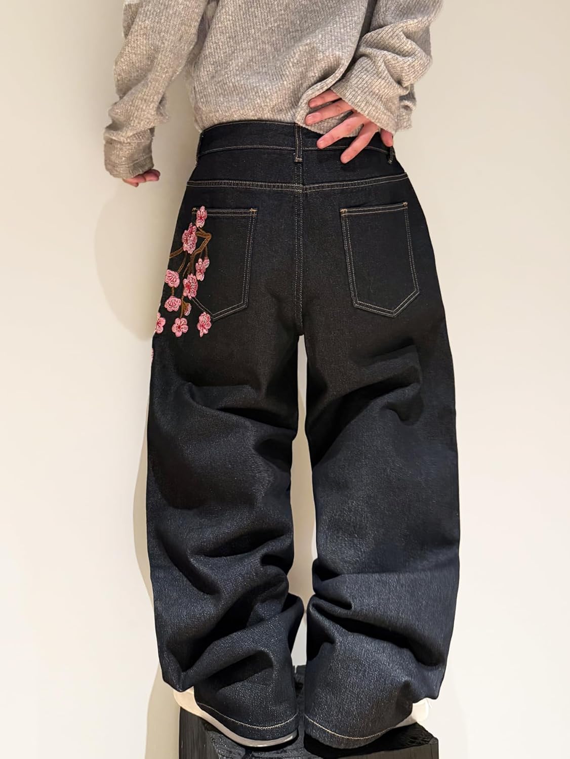 Jeans for Men Baggy Jean Loose Fit Denim Trousers Skater Jeans Y2k Clothing - Image 5