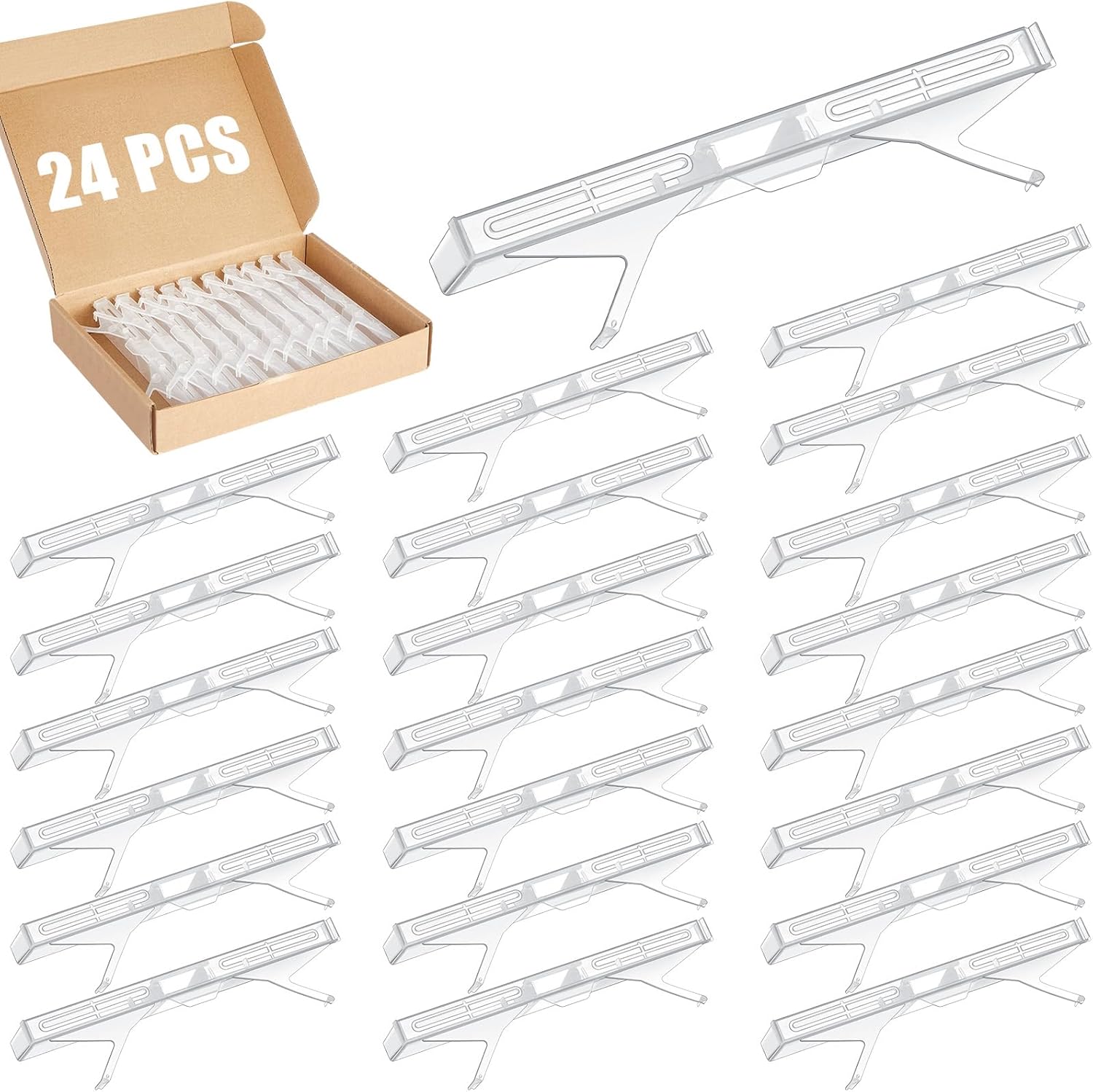 Qualirey 50 Pcs Plastic Hive Beetle Traps Small Beehive Beekeeping Tools Set Bulk Beetle Blaster Kit for Hive Beekeeping Supplies Control Beetles (Clear)