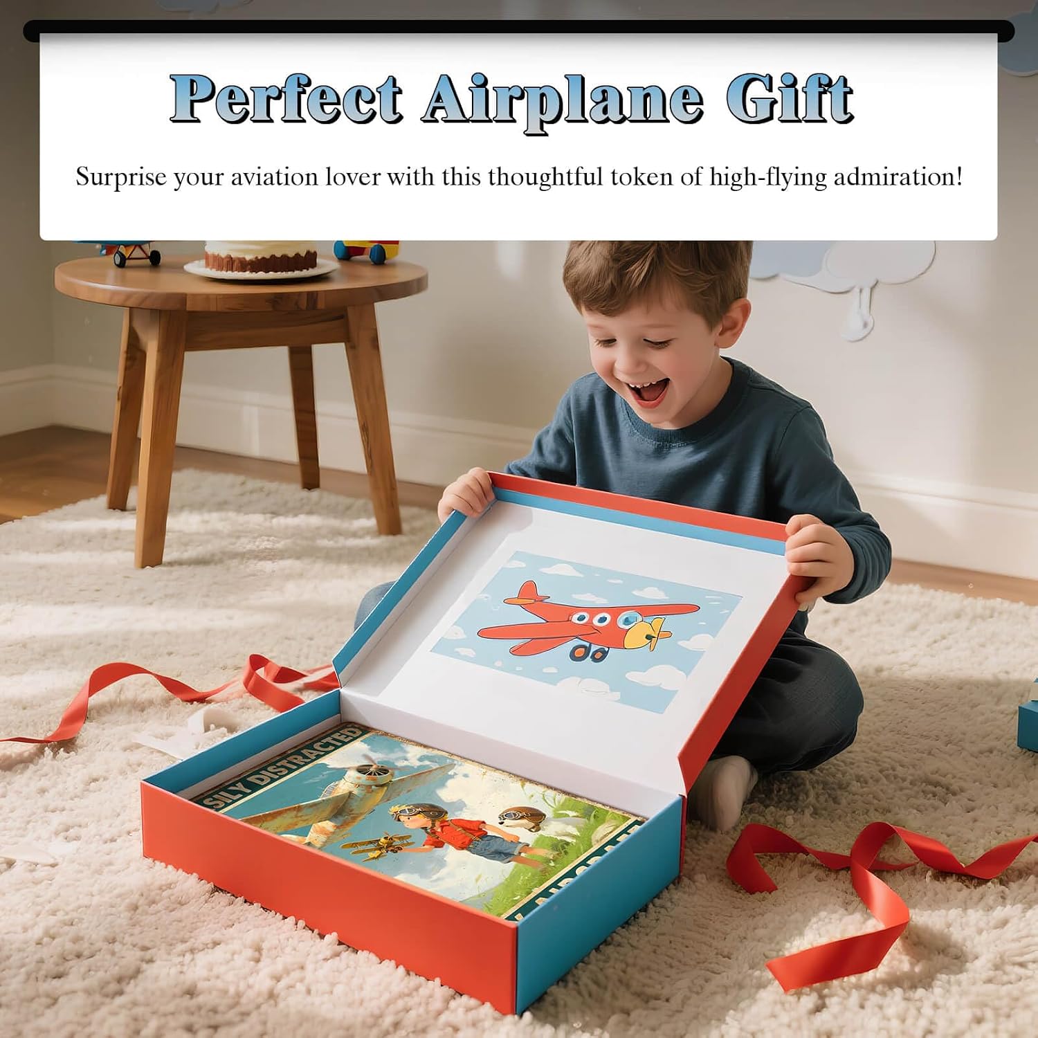 Easily Distracted by Aircraft Sign Airplane Decor Aviation Wall Art image 5