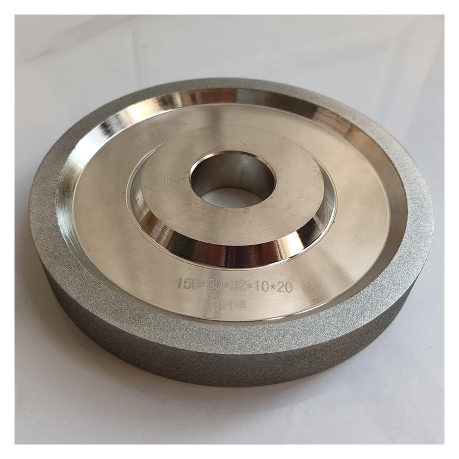 Muela abrasiva de Diamante de aleación for rectificado de cerámica, tungsteno, Acero, CBN, Fresa, Cuchillo de Tallado, máquina de afilar, 150 x 32 Agujeros