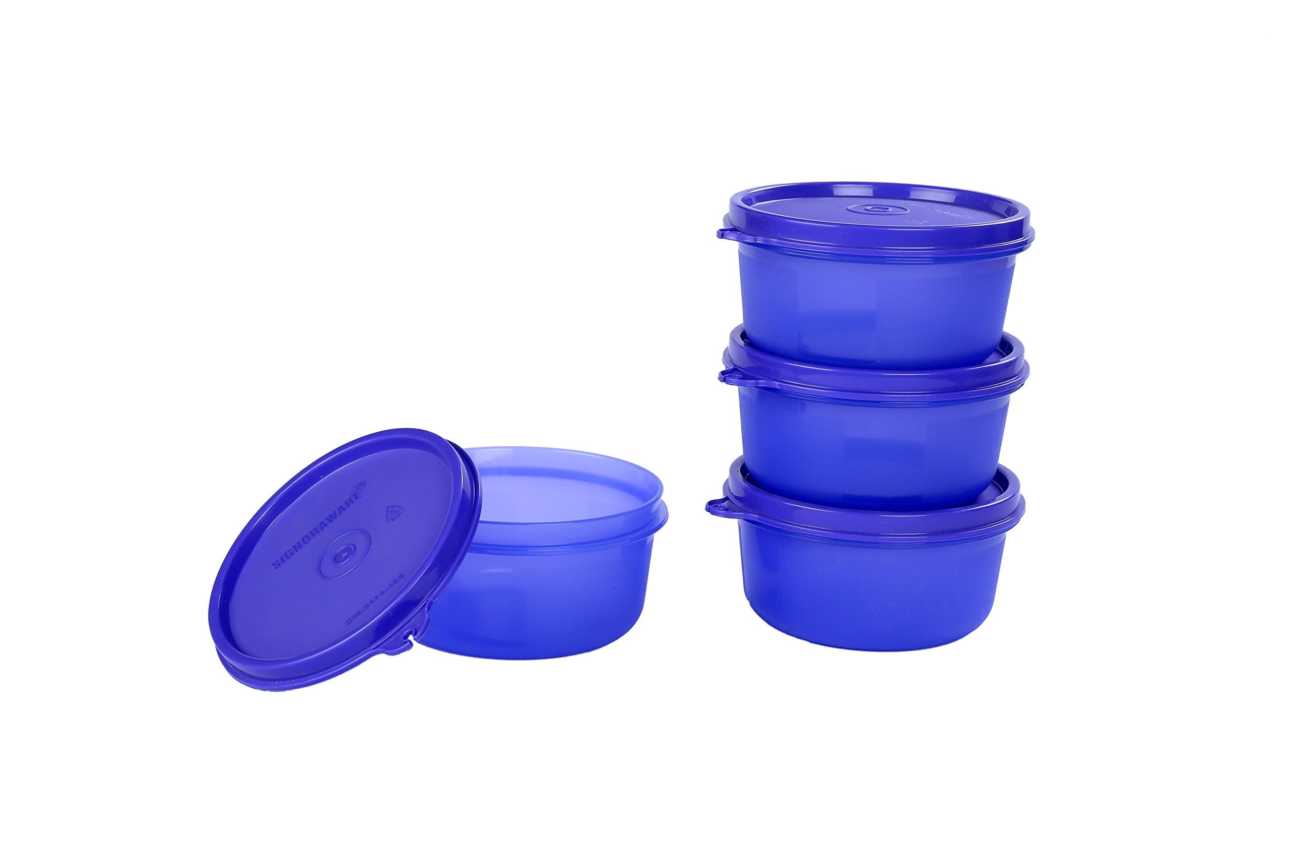 See full amazon price history chart for Signoraware Executive Round Medium Plastic Container Set, 310ml, Set of 4, Deep Violet Signoraware Executive Round Medium Plastic Container Set, 310ml, Set of 4, Deep Violet (B014R9ZEP0) Amazon Price History, Amazon Price Tracker