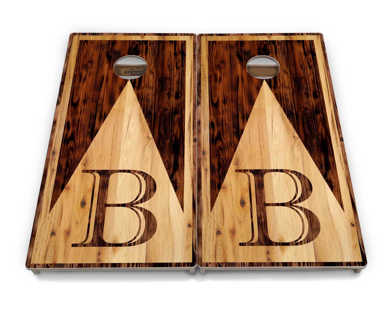 Cornhole Solutions Tournament Cornhole Boards - Regulation 2'x4' Set 3/4