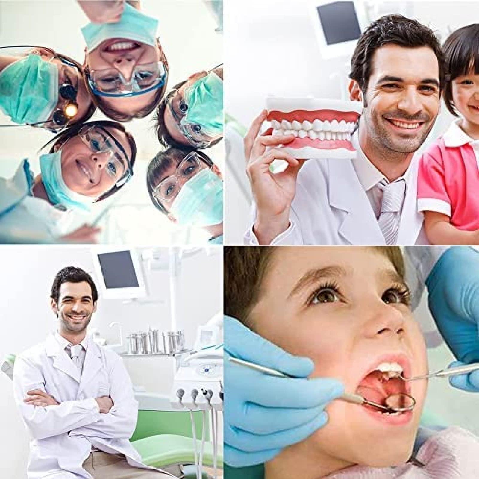 Levacorone Dentale Automatico, Levaponti Automatico, Levacorone Dentale Professionale in Acciaio Inossidabile, Kit Pulizia Igiene Dentale Strumenti Chirurgici Strumenti