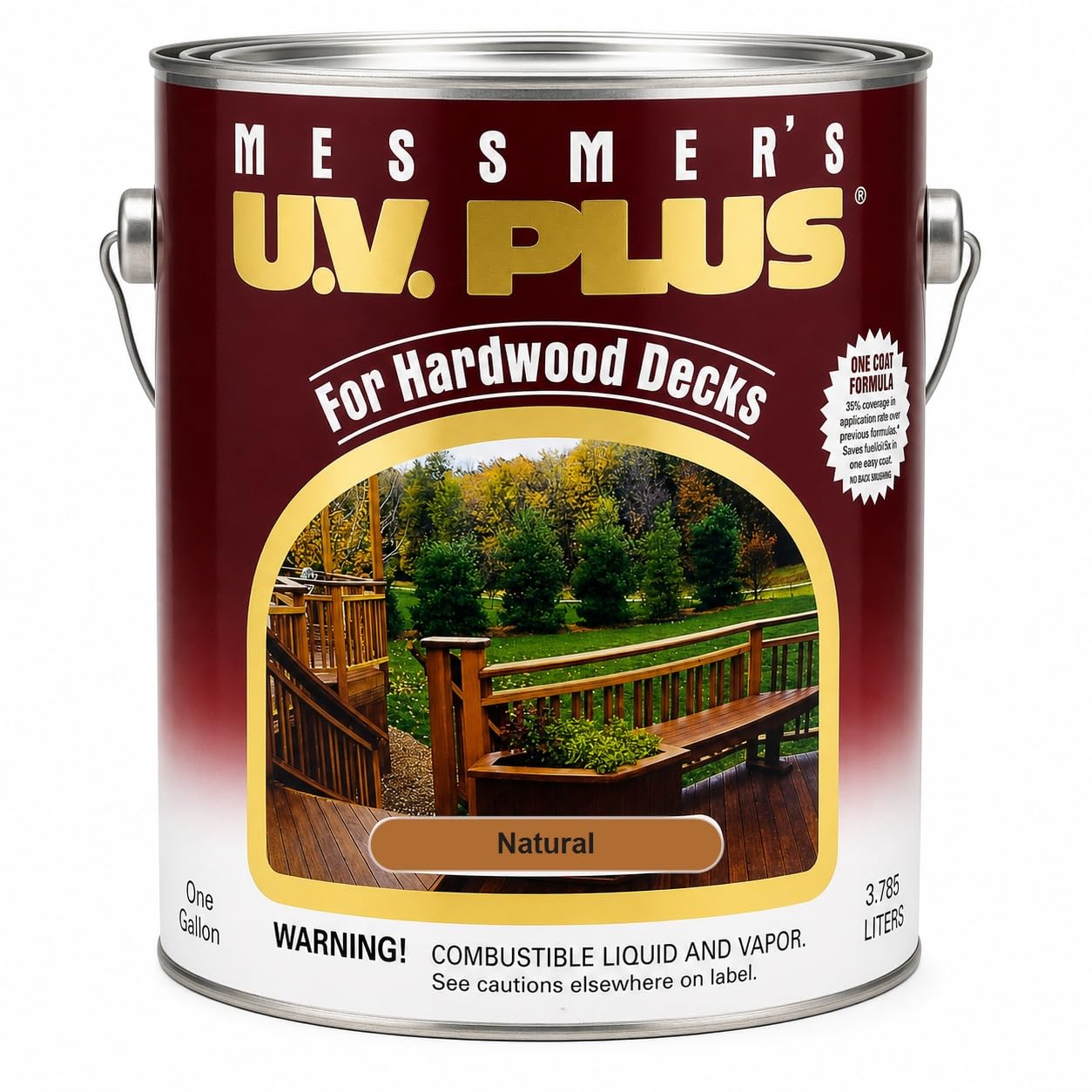 Messmer's MH-500 Natural U.V. Plus Hardwood Deck Stain