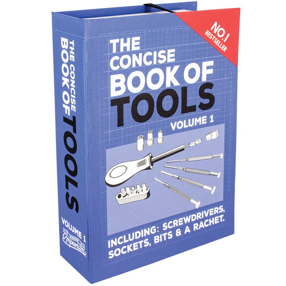 Paladone The Concise Book of Tools- Tool Box