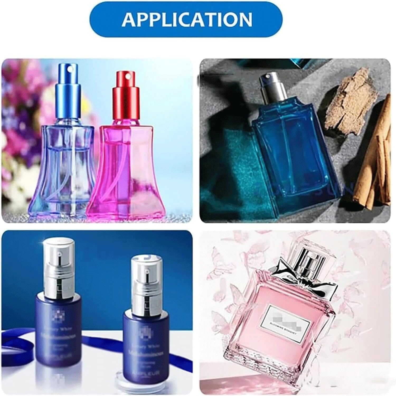 Ręczny korek do butelek perfum – regulowana wysokość do uszczelniania zakrętek z metalowym kołnierzem, idealny do butelek z rozpylaczem i perfumami