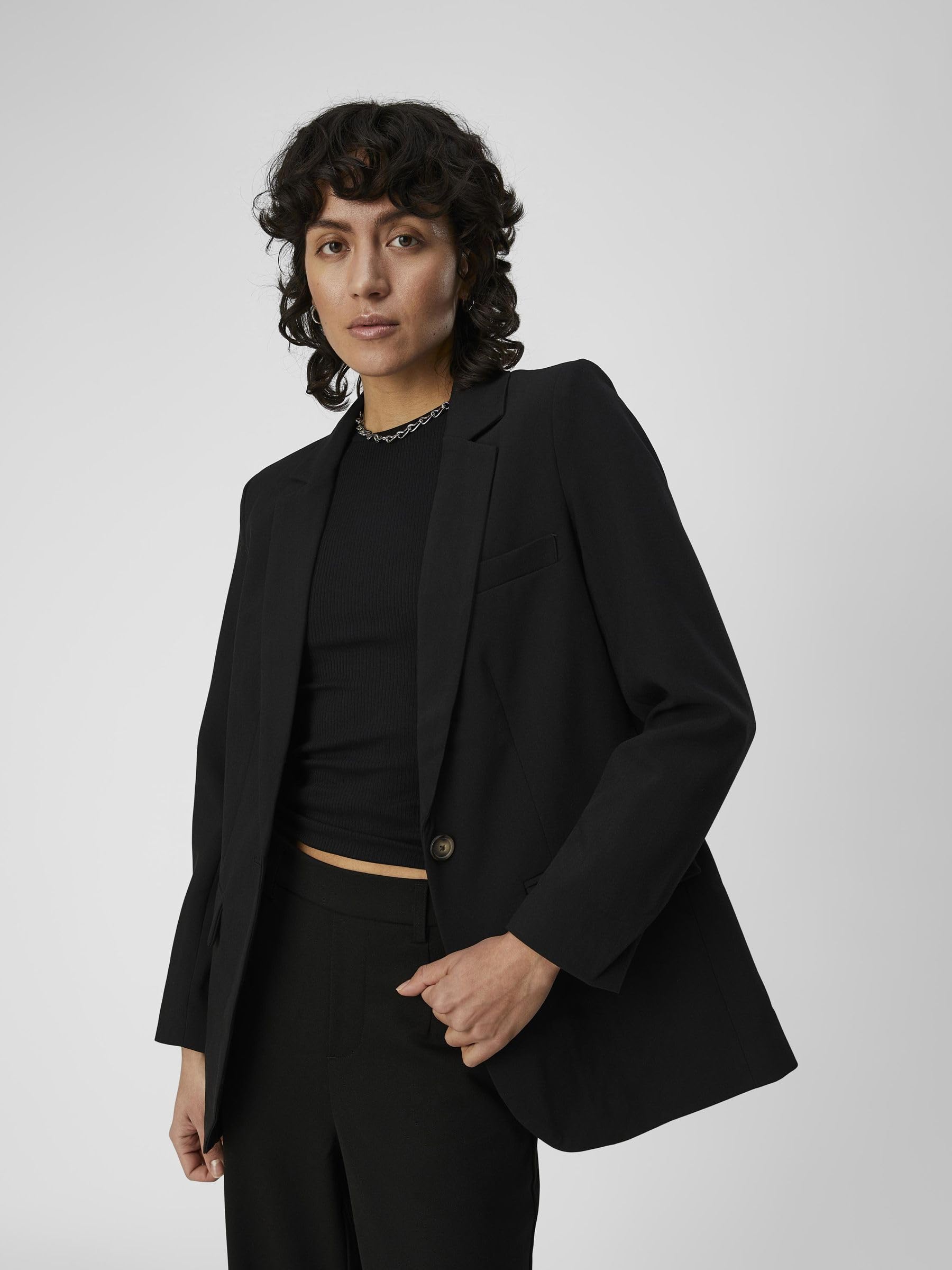 Object Blezerek Kobiety Objsigrid L/S Blazer Noos