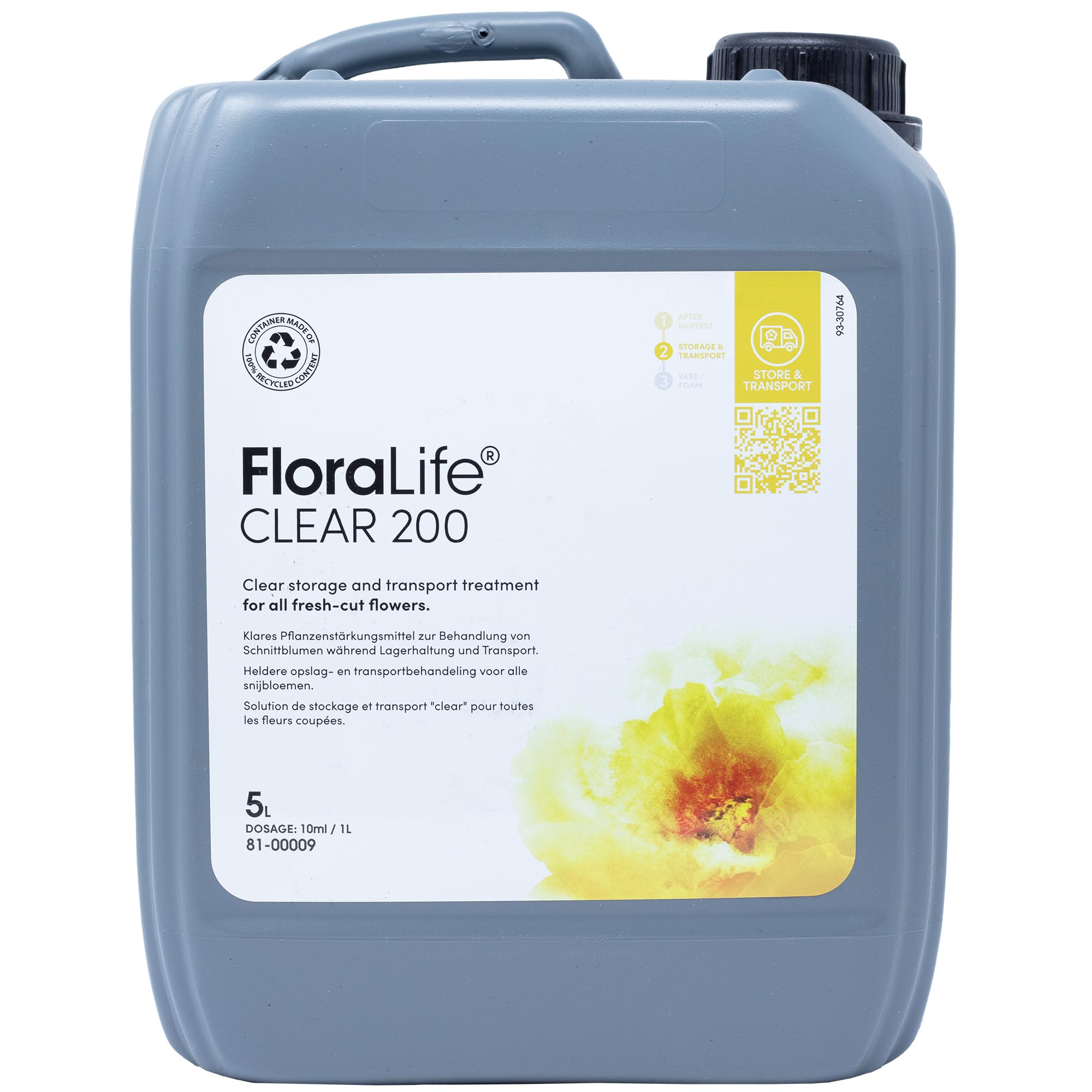 Floralife Clear 200-5 L Canister