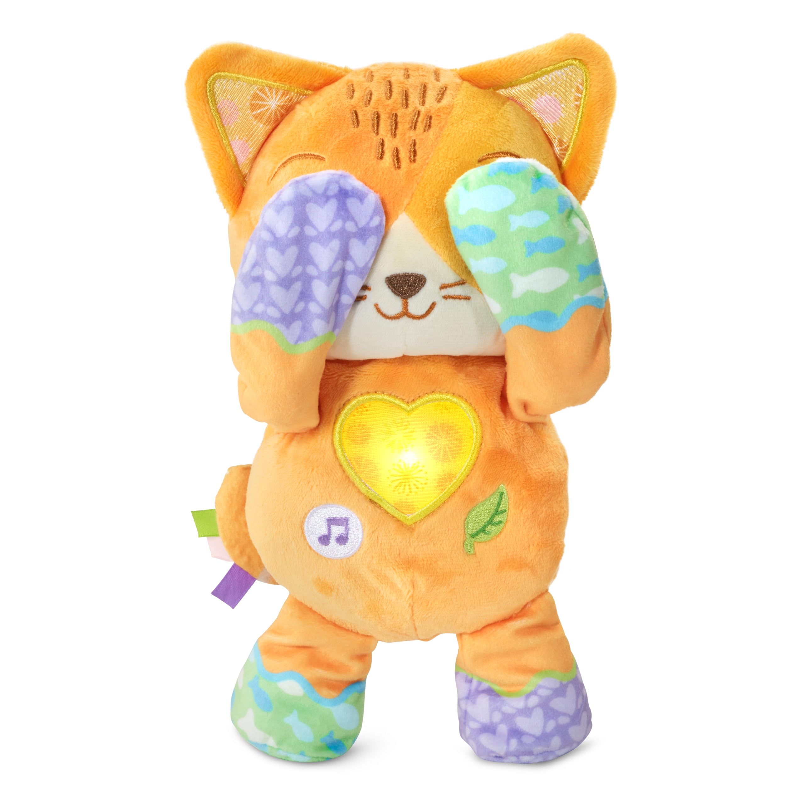 VTech-Baby Gatito Tristrás, Peluche Musical para bebés +12 Meses, Gato Interactivo Cucú-Trás, Estimulación Musical y sensorial, Regalo bebés +1 año, Contenido en español
