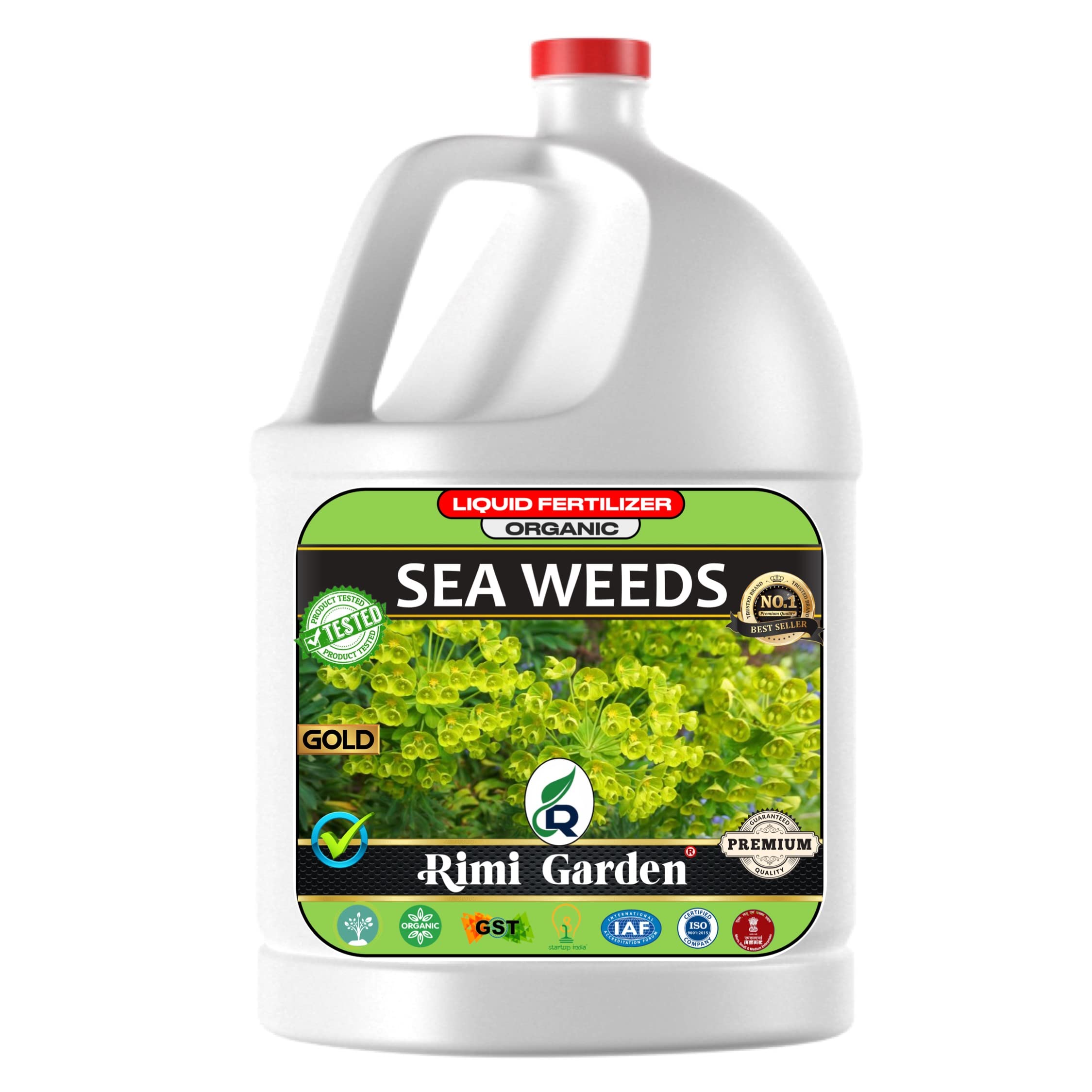 Rimi Garden® Seaweeds Liquid Growth Fertilizer, Premium Essential Powerful Liquid Fertilizer for Plants Growth. (500 ml) (B0BNVJK6JK) Amazon Price History, Amazon Price Tracker