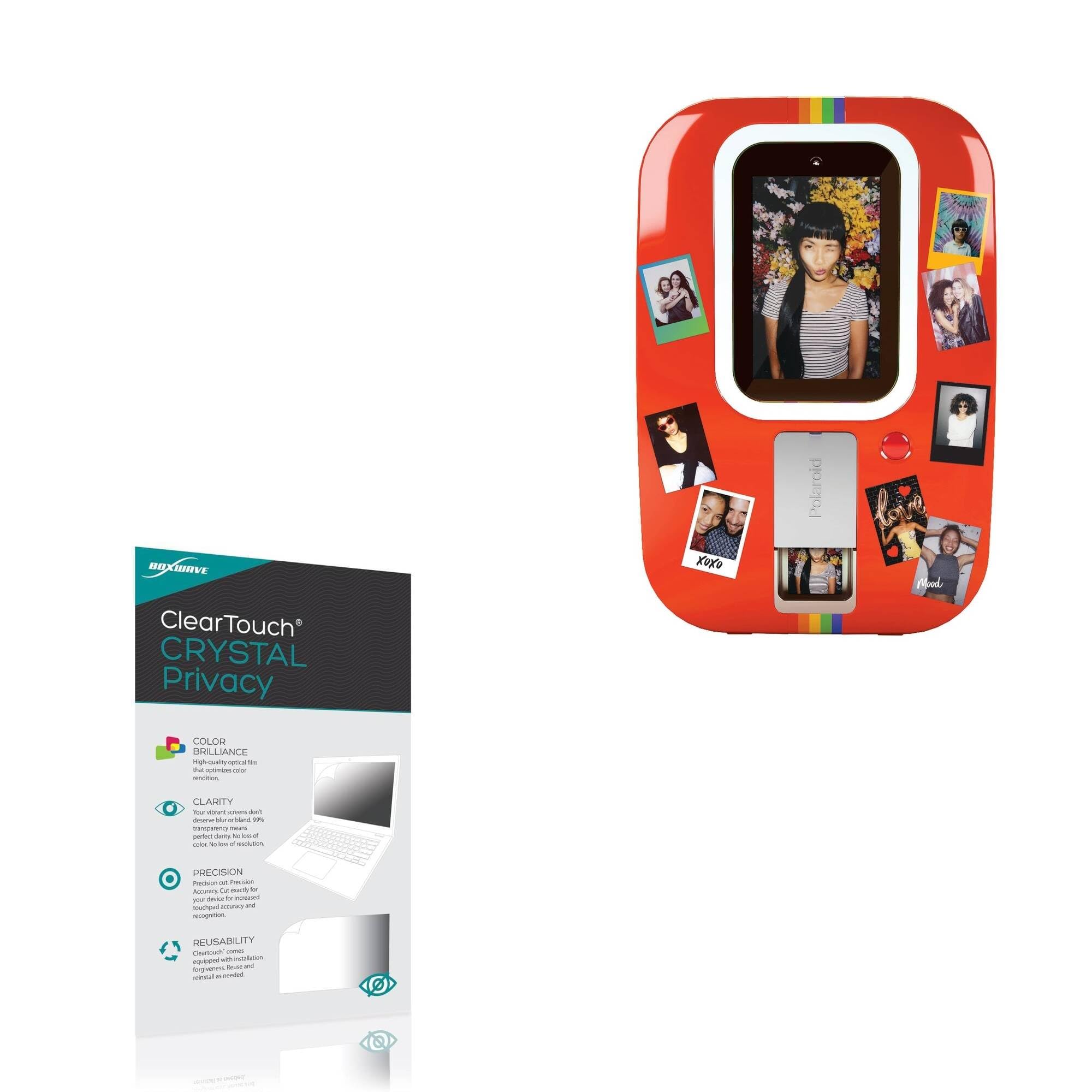 BoxWave Screen Protector Compatible with Arcade1Up Polaroid Photobooth - ClearTouch Crystal Privacy (2-Pack), Privacy Screen Protector Flexible Film Clear