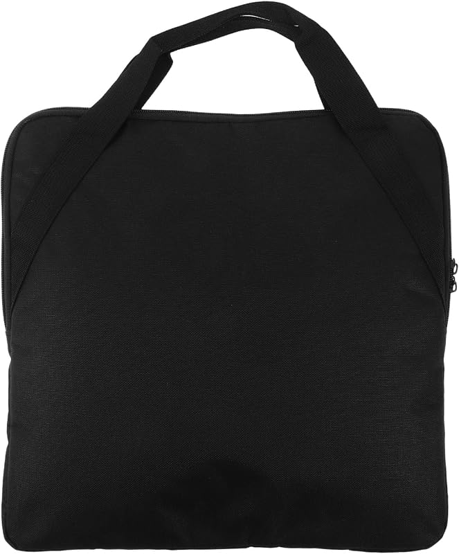 Artibetter Smart Scale Holder Bolsa de transporte de viaje con asa y cremallera (negro) - Organizador de estuche para báscula corporal para monitor IMC, máquina de pesaje, gimnasio, baño, oficina