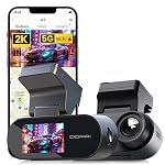 DDPAI Dash Cam for Car with Screen [2026 Edition] 2K QHD Front Camera | ADAS, F1.8 Aperture, Night Vision, 260° Wide Angle, G-Sensor, WiFi, Super Capacitor, Wi-Fi & App Control