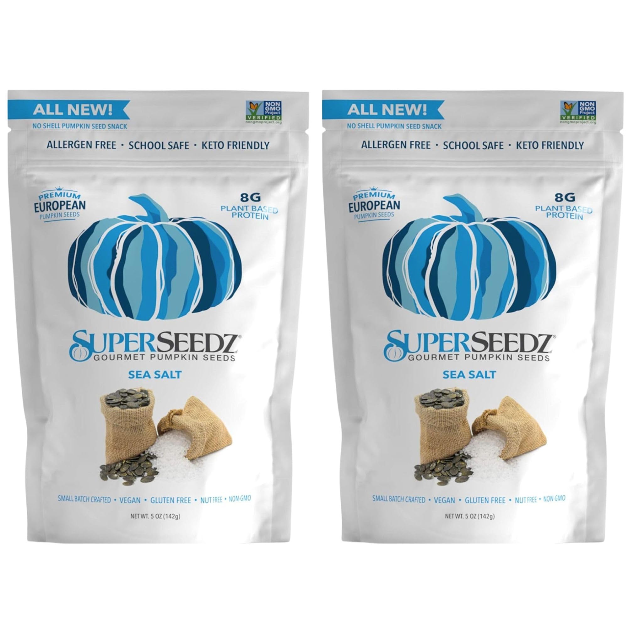 SuperSeedz Dry Roasted Pumpkin Seeds