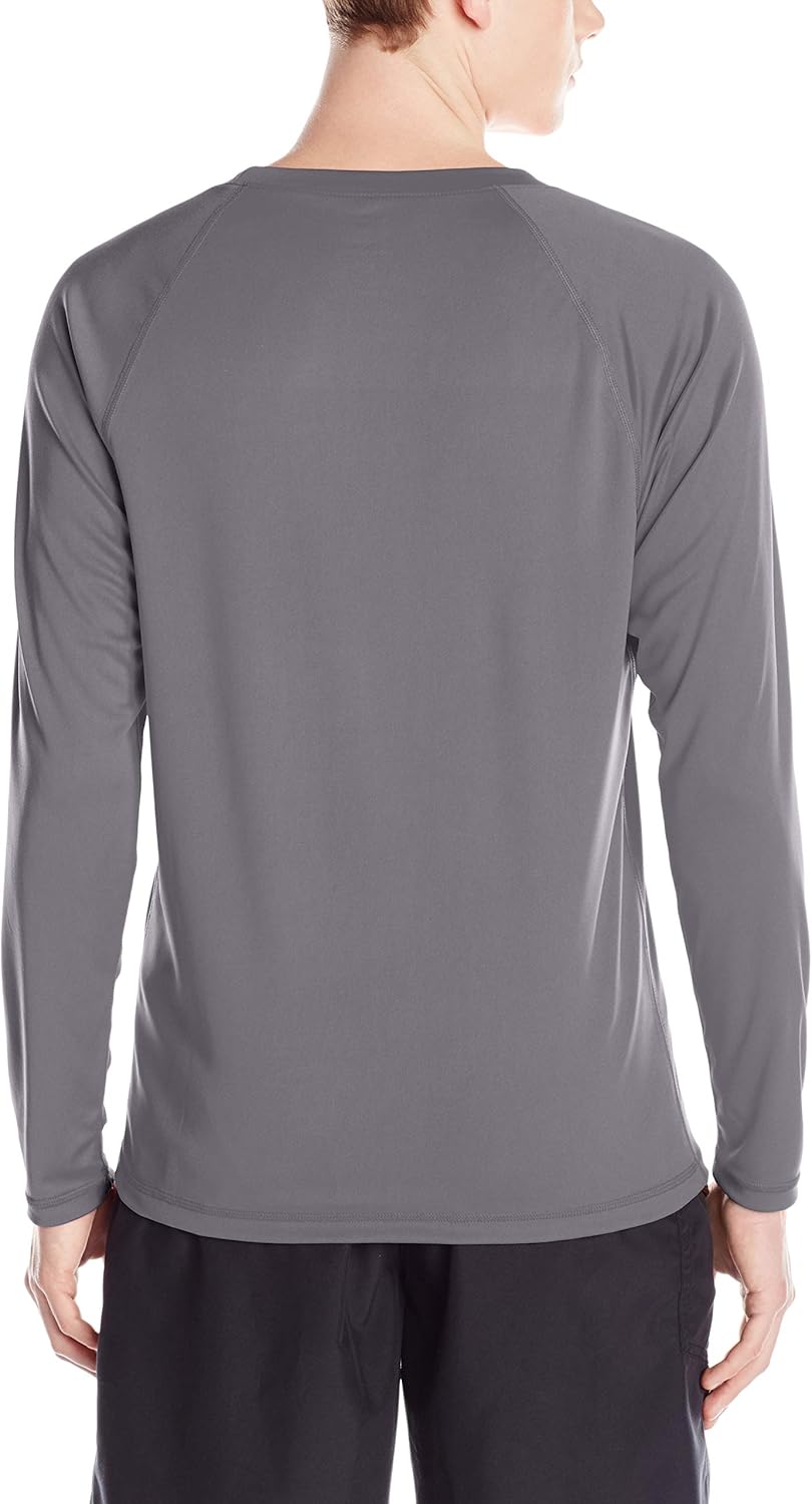 Kanu Surf Men's UPF 50+ Long Sleeve Rashguard Swim Shirt | 