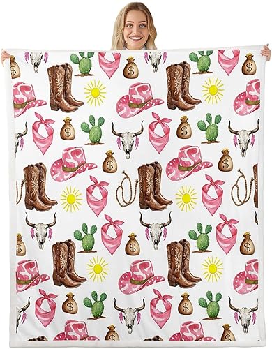 Miniatura 23 de Manfei Manta de vellón con diseño de mariposas florales en acuarela, manta acogedora para cama, sofá, decoración de habitación de niños, niñas y