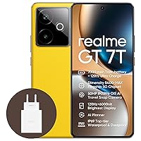 realme GT 7T 5G Smartphone,12+512GB,Batteria 7000mAh,120W charge,Processore Dimensity 8400
