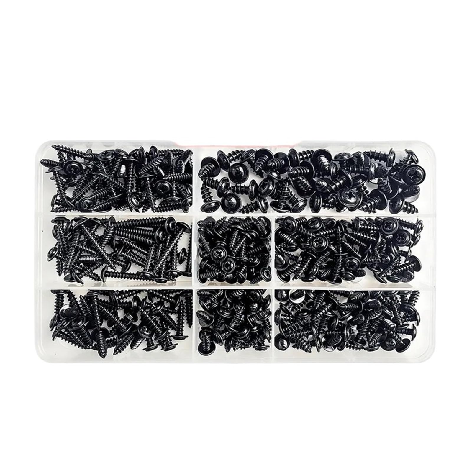Set mit selbstschneidenden Kreuzkopfschrauben, kompatibel Möbeln