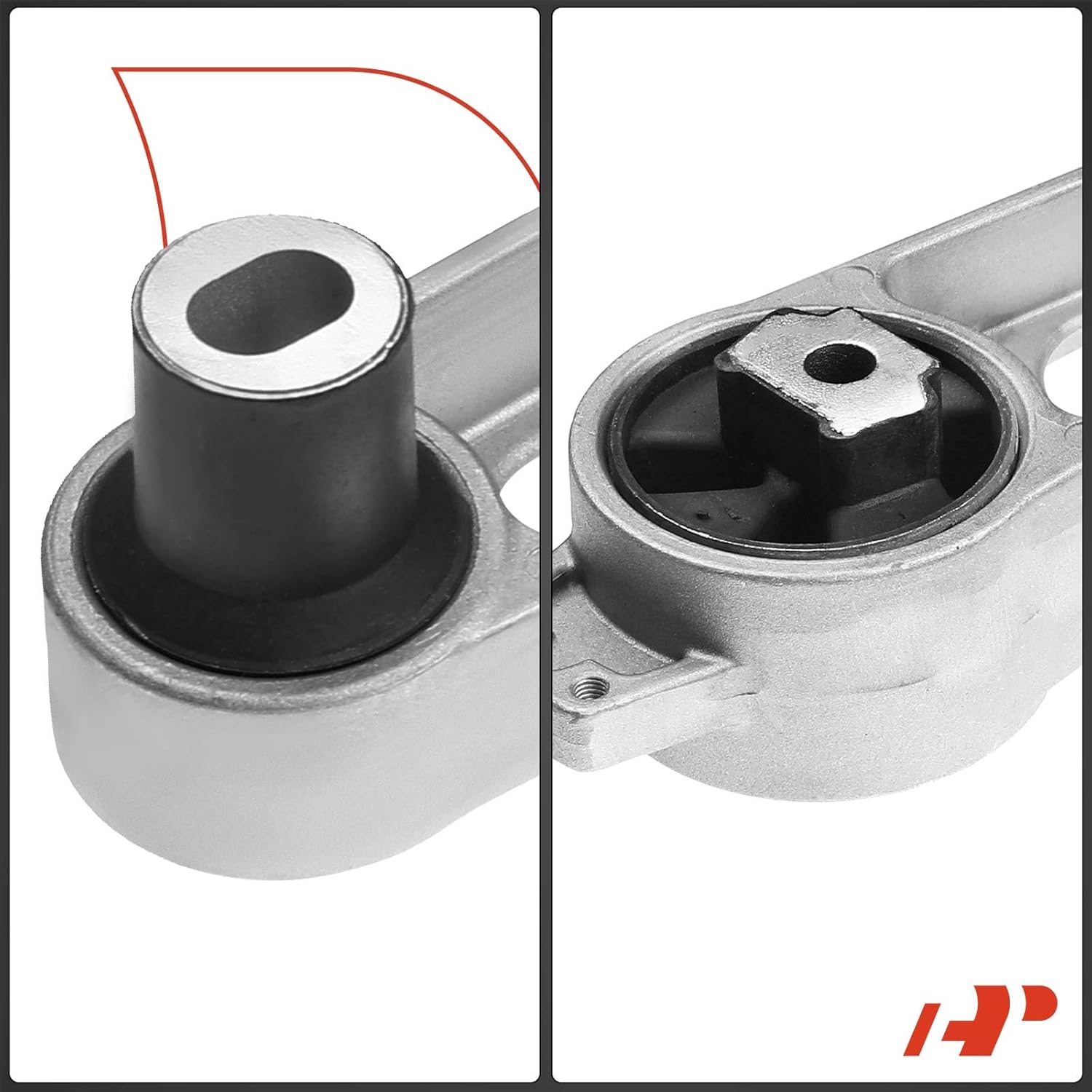 A-Premium 2PCS Front Right Upper and Lower Motor Mount Set Compatible with Chrysler PT Cruiser 2001-2010, Neon 2000-2002 & Dodge Plymouth, L4 2.0L 2.4L