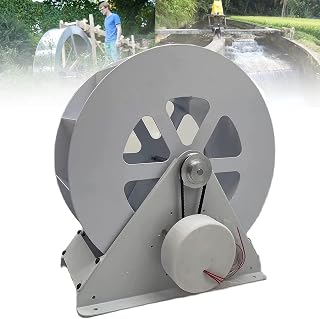 Gerador de roda d'água, Gerador hidrelétrico Geração de energia tipo disco de baixa velocidade, Gerador de turbina de água para equipamentos de geração de iluminação externa doméstica,100W