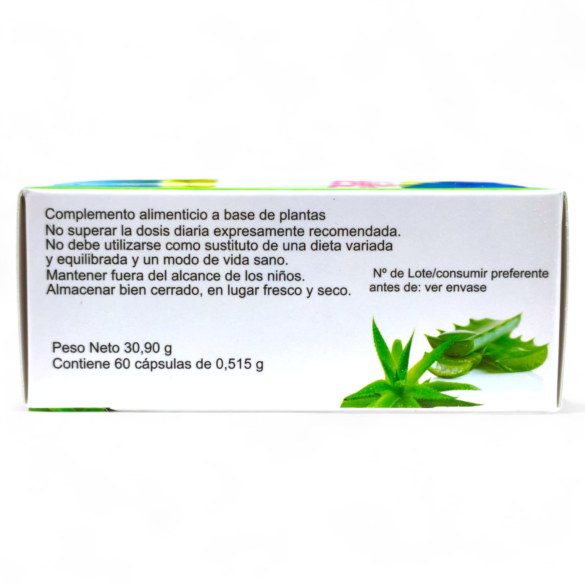Dis Aloedis - Pack Ahorro 2 x 60 Cápsulas - Suplemento Digestivo, con Zumo de Hojas de Aloe Vera 360mg y Carbón Activo 3.75mg - Para Ayudar a Equilibrar la Flora Bacteriana