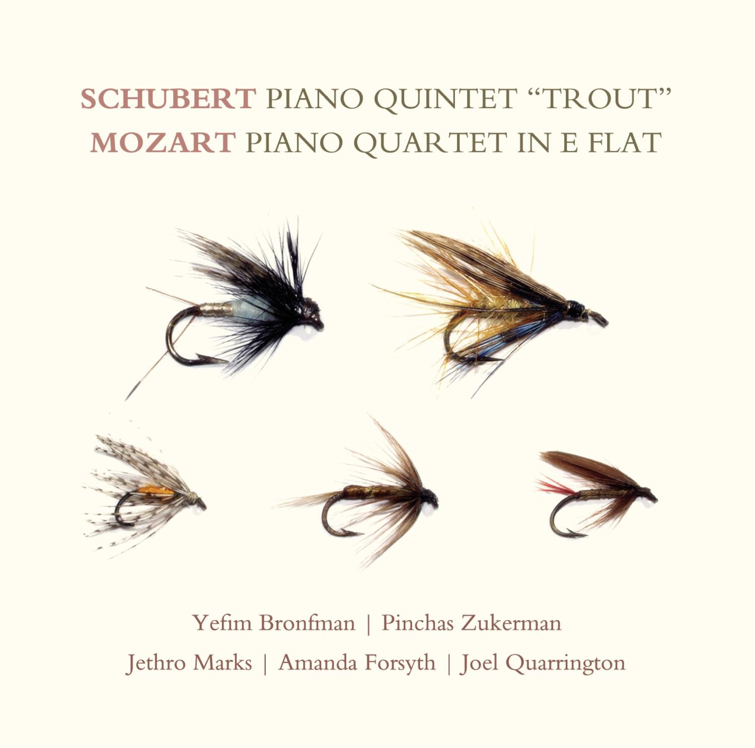 Mozart - Piano Quartet; Schubert - Piano Quintet, "Trout "