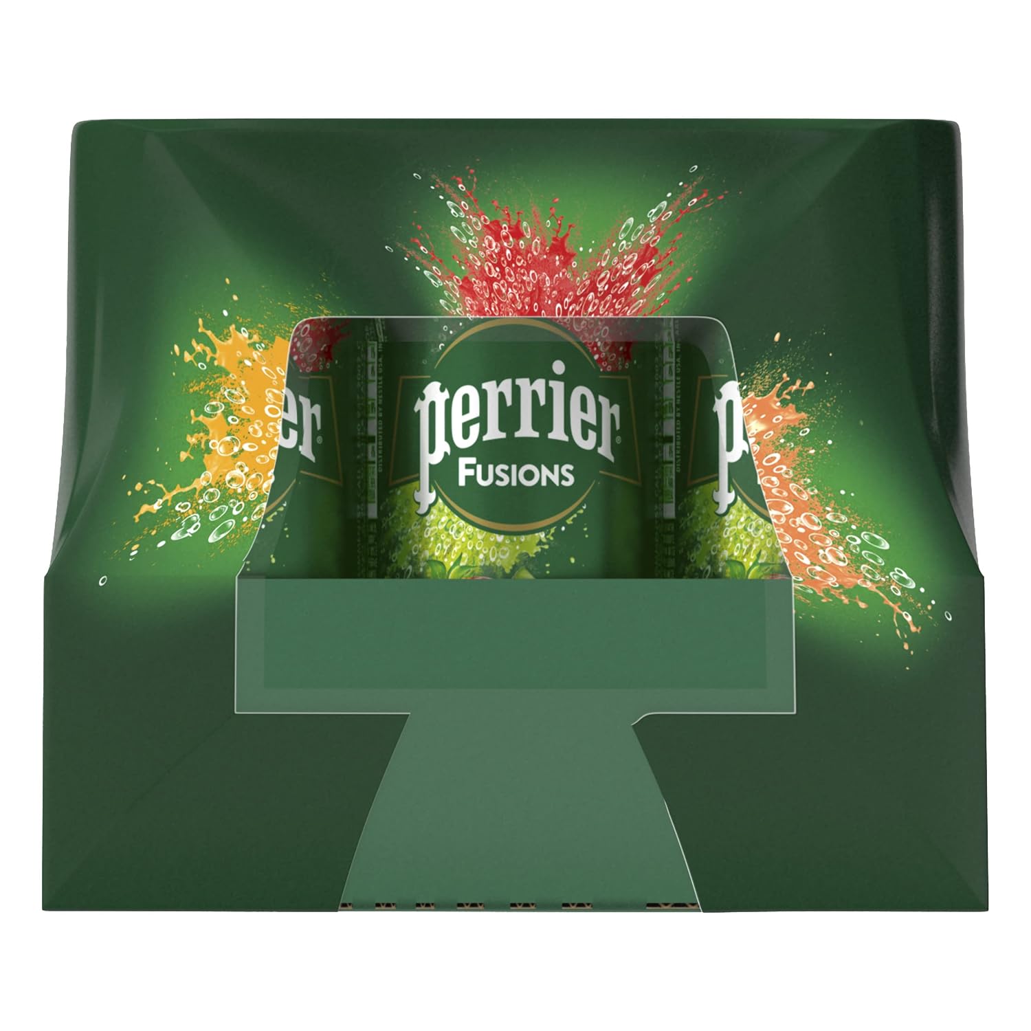Perrier Fusions, Assorted Flavors, 11.15 Fl Oz Cans (Pack of 18)